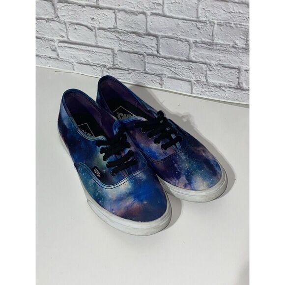 Vans Off The Wall Shoes Women’s Size 6.5 Cosmic Galaxy Space Low Top Sneakers - Picture 5 of 9